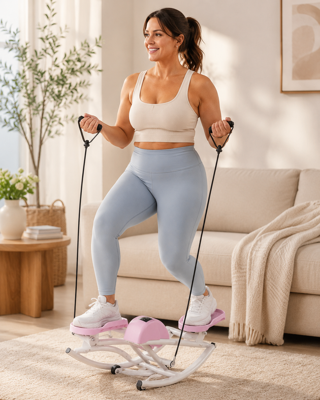 Woman using RockStep