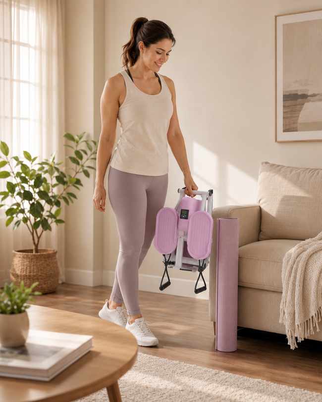 Woman using RockStep