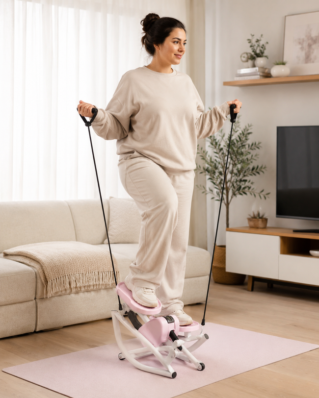 Woman using RockStep